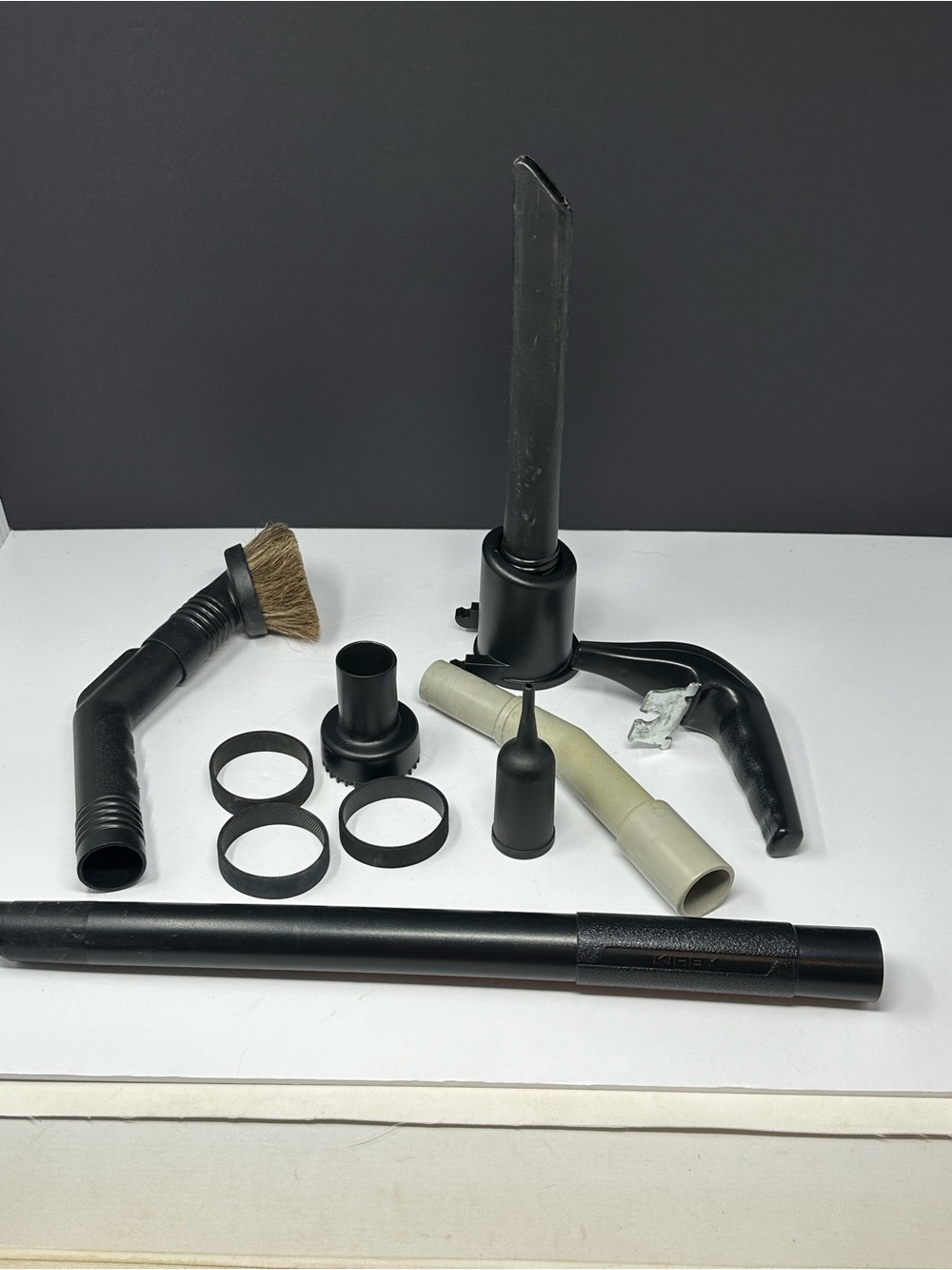 Lot of 10 Kirby Vacuum Cleaner Attachments and Belts Black T7